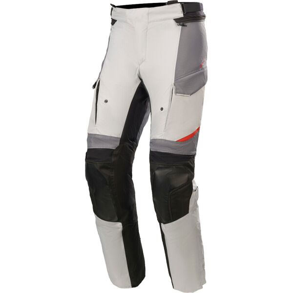 alpinestars andes v3 drystar pantaloni tessili da moto nero grigio xl