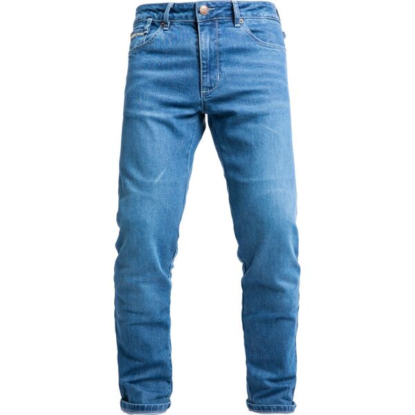 john doe taylor mono jeans da moto blu 36