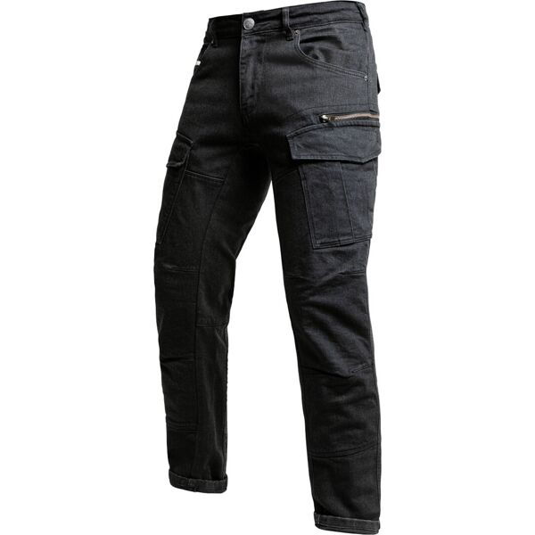 john doe defender mono pantaloni tessili da moto nero 36