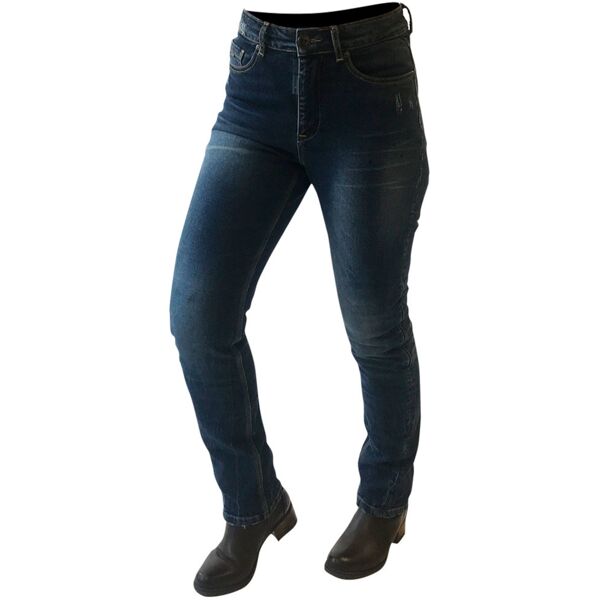 overlap jessy jeans moto da donna blu 28