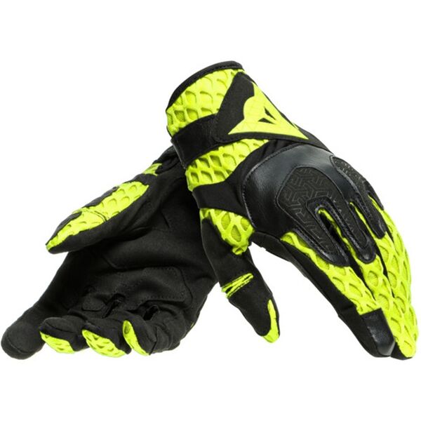 dainese air-maze guanti da moto unisex nero giallo 3xl