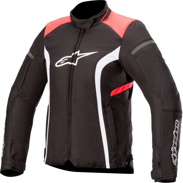 alpinestars stella t-kira v2 giacca tessile donna impermeabile nero rosso s