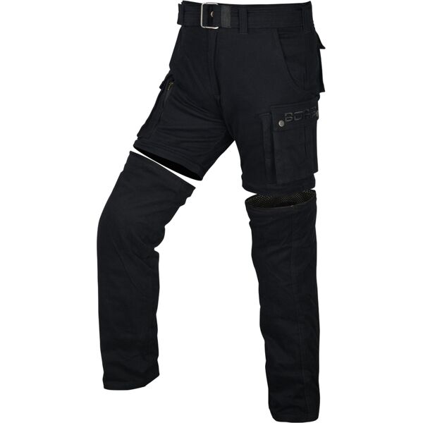 bores siggle 2 pantaloni tessili da moto nero 42