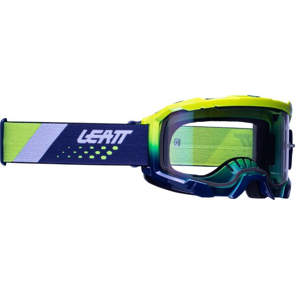 leatt velocity 4.5 iriz dots occhiali da motocross giallo unica taglia
