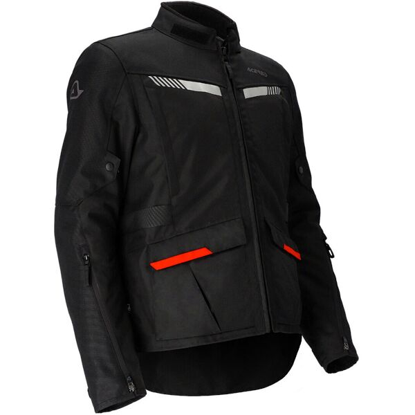 acerbis x-trail giacca tessile moto da donna nero xs