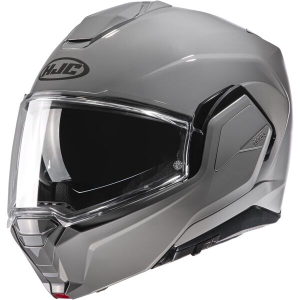 hjc i100 solid casco grigio m