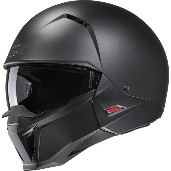 hjc i20 solid casco jet nero xs 54 55