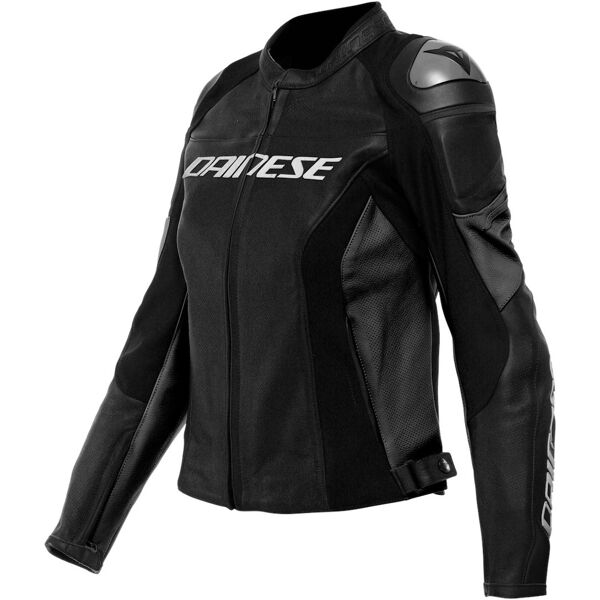 dainese racing 4 giacca in pelle da moto da donna traforata nero 38