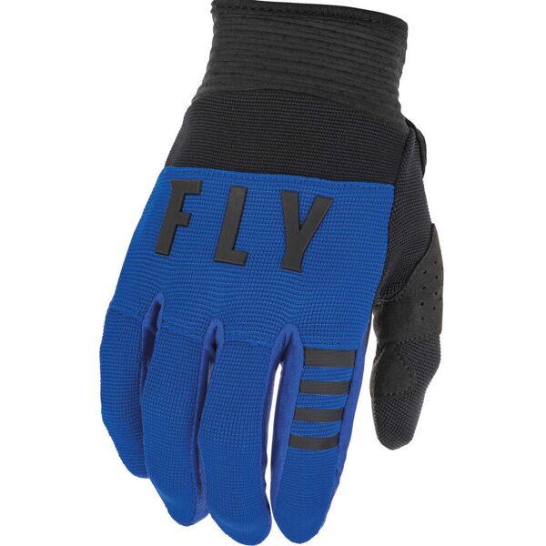 fly racing f-16 guanti motocross nero blu m