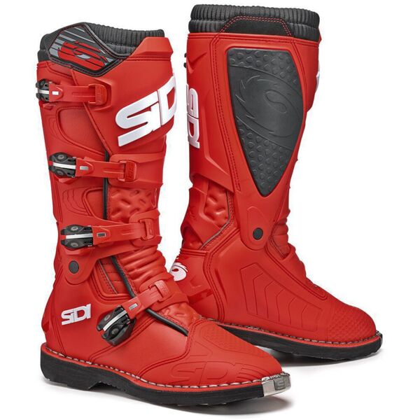 sidi x-power stivali motocross rosso 45