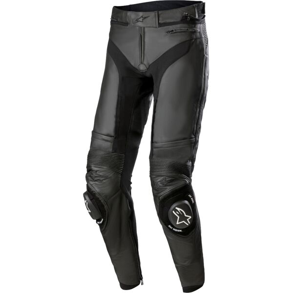 alpinestars missile v3 pantaloni moto in pelle nero 52