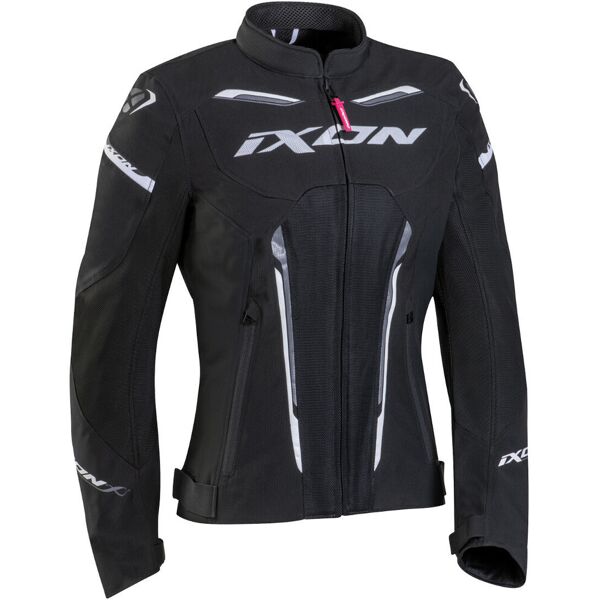 ixon striker air giacca tessile moto da donna nero grigio xl
