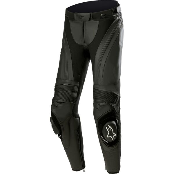 alpinestars stella missile v3 pantaloni da donna in pelle da moto nero 42