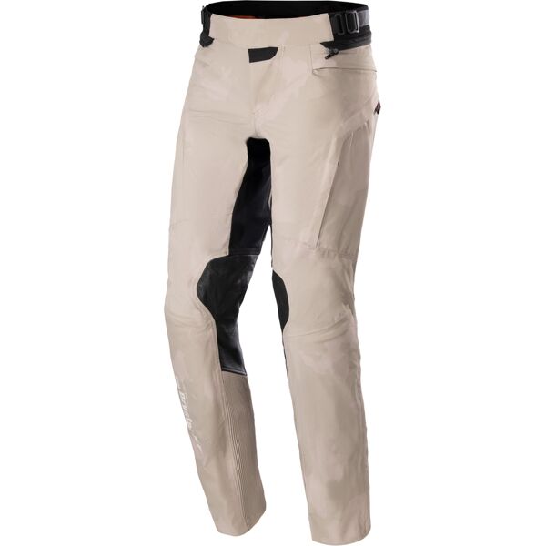 alpinestars amt-10 lab drystar xf pantaloni tessili moto nero beige 4xl