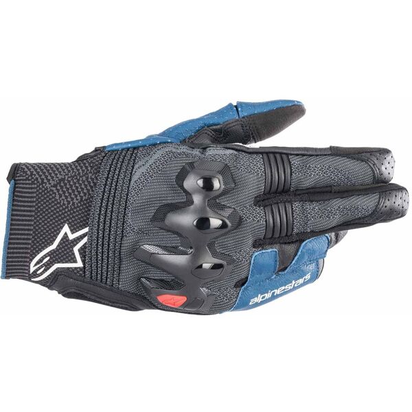 alpinestars morph sport guanti moto nero blu xl