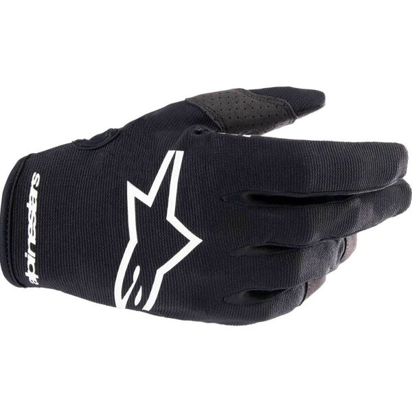 alpinestars radar guanti da motocross per bambini nero s