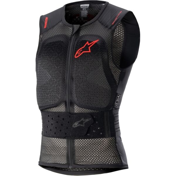 alpinestars nucleon flex pro gilet protettivo nero xl