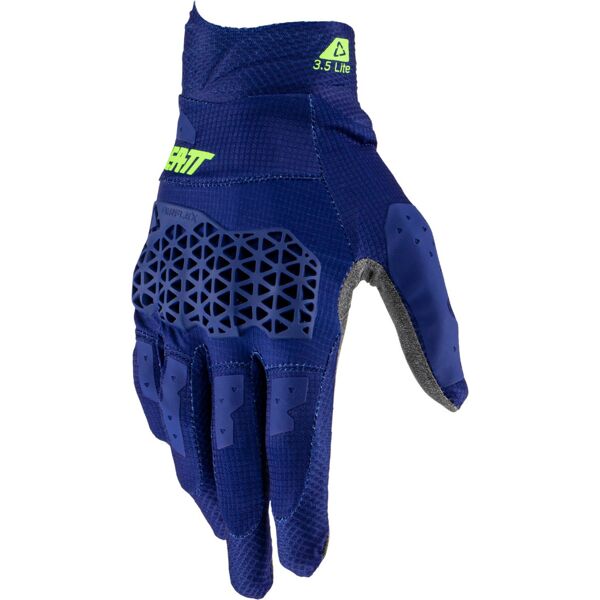 leatt 3.5 lite 2023 guanti motocross blu m