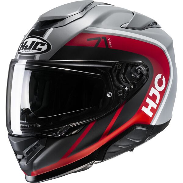 hjc rpha 71 mapos casco grigio argento l