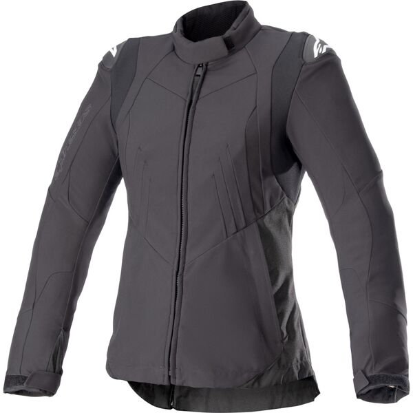 alpinestars stella ayla sport impermeabile ladies giacca tessile moto nero l