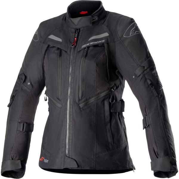 alpinestars bogota pro drystar® impermeabile giacca tessile moto da donna nero s