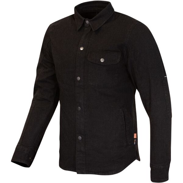 merlin porta d30 canvas camicia moto monostrato nero 3xl