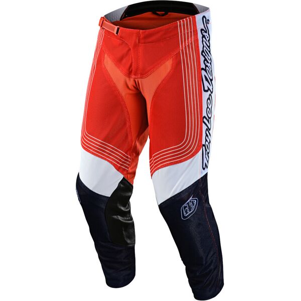 lee gp air rhythm pantaloni motocross arancione 32