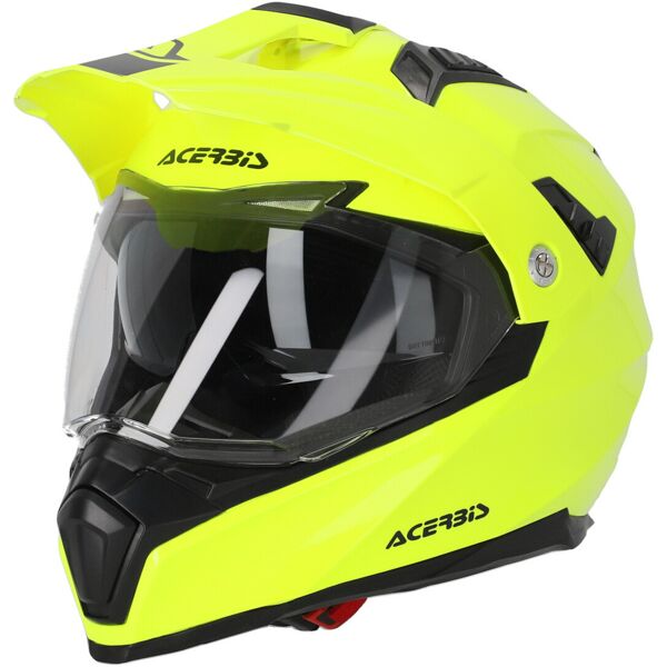 acerbis flip fs-606 2023 casco motocross giallo xl