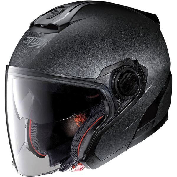 nolan n40-5 special 2023 n-com casco jet grigio l