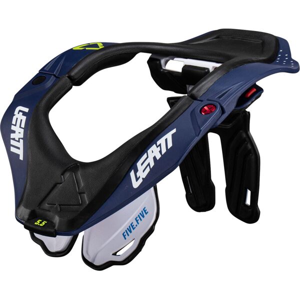 leatt 5.5 v24 collare nero blu s m