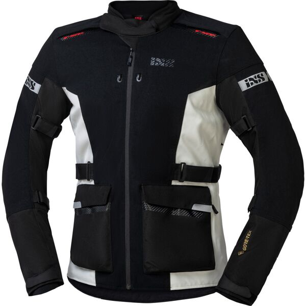 ixs horizon-gtx giacca tessile moto nero bianco xl