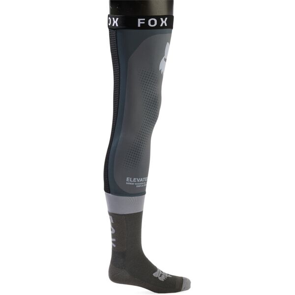 fox flexair knee brace 2023 calze motocross nero grigio bianco m