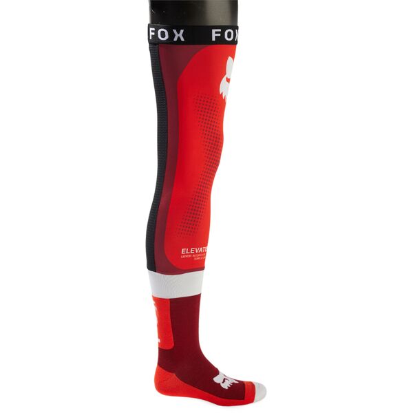 fox flexair knee brace 2023 calze motocross bianco rosso m