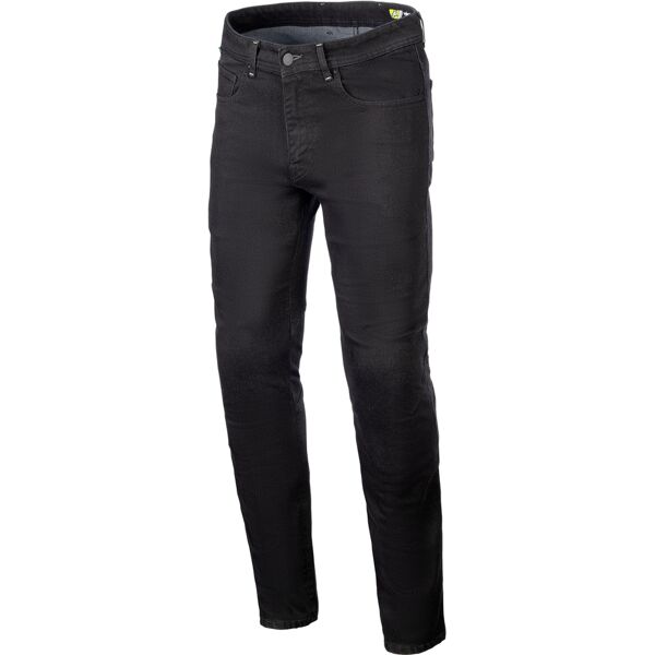 alpinestars radium v2 denim pantaloni tessili moto nero 34