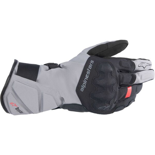 alpinestars tourer w-7 v2 drystar guanti da moto nero grigio 3xl