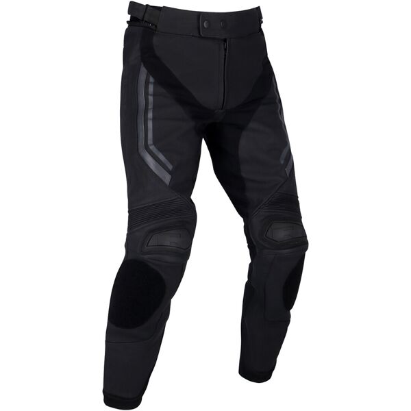 richa matrix 2 pantaloni di pelle da moto nero grigio 60