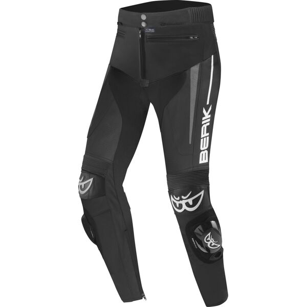 berik kendo pantaloni di pelle moto da donna nero 40