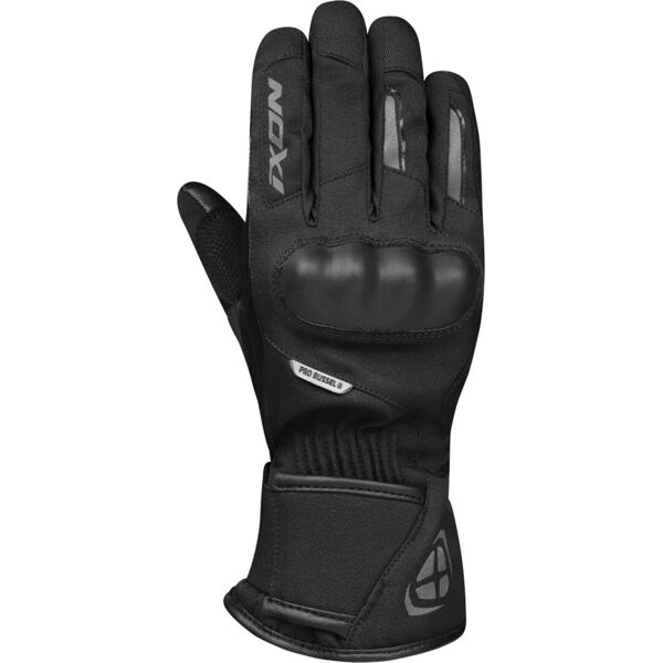 ixon pro russel 2 guanti da moto invernali impermeabili da donna nero m