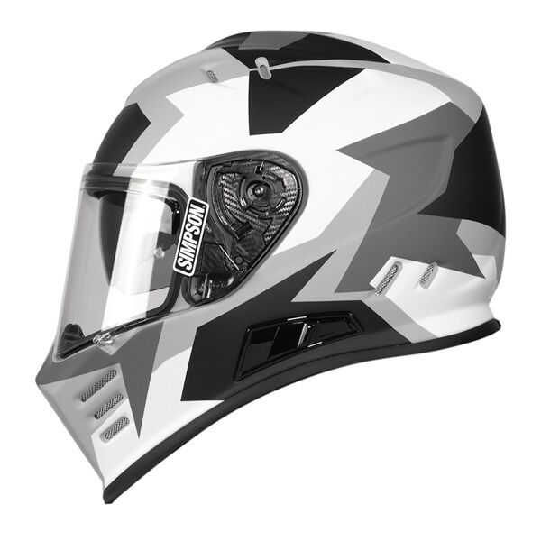 simpson venom have blue casco grigio bianco xl