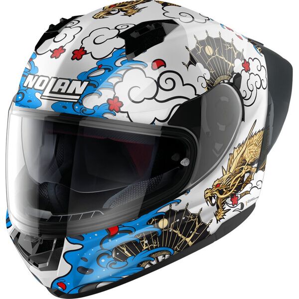 nolan n60-6 sport wyvern casco nero oro xl