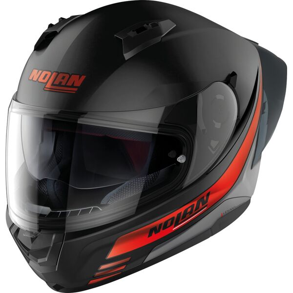 nolan n60-6 sport outset casco nero rosso xl