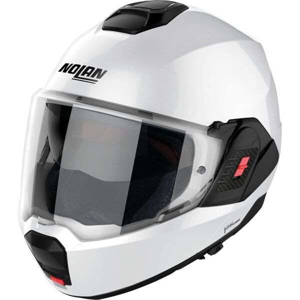 nolan n120-1 06 special n-com casco bianco xs