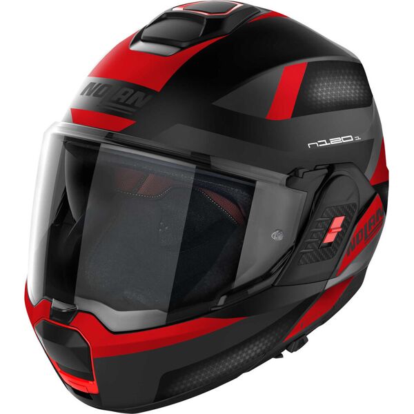 nolan n120-1 06 subway n-com casco nero rosso xs