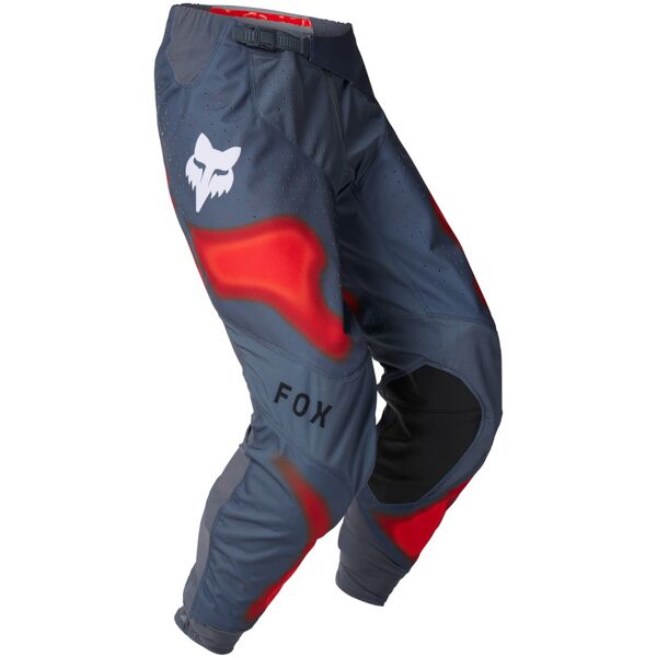 fox 360 volatile pantaloni da motocross grigio rosso 38