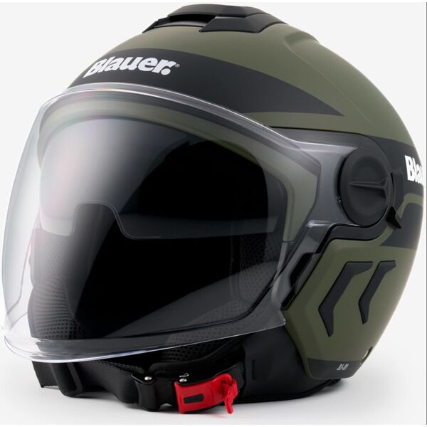 blauer demi jet dj-01 graphic b casco jet verde xs