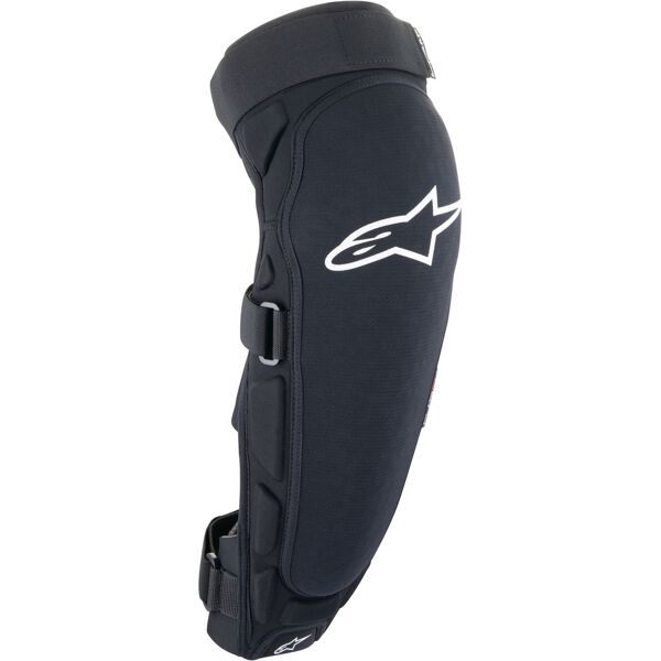 alpinestars a-impact plasma pro ginocchio/tibia per bicicletta nero l