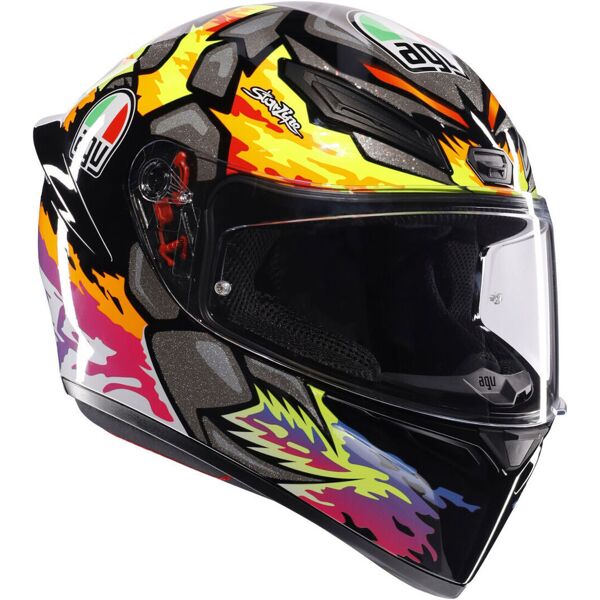 agv k-1 s bezzecchi 2023 casco multicolore 2xl