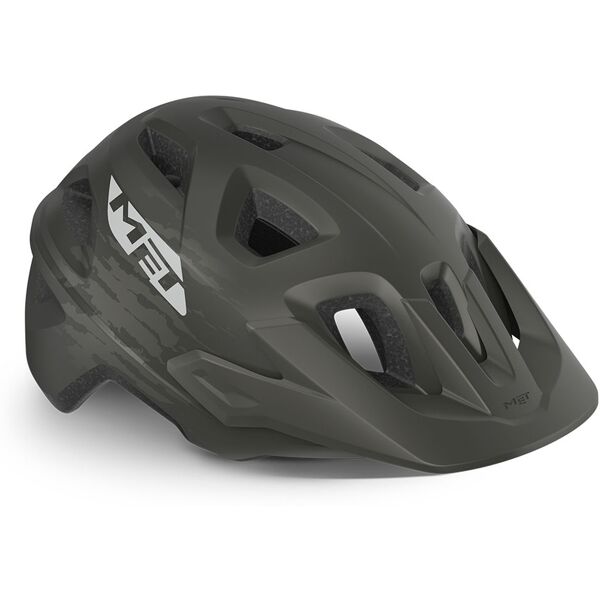 casco met echo titanio metallizzato opaco 3hm118 gr2