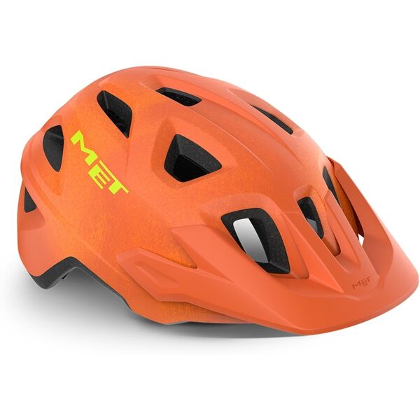 casco met echo arancione rust opaco 3hm118 or1