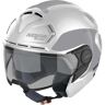 Casco Moto Jet Nolan N30-4 T UNCHARTED 021 Bianco Metal taglia S